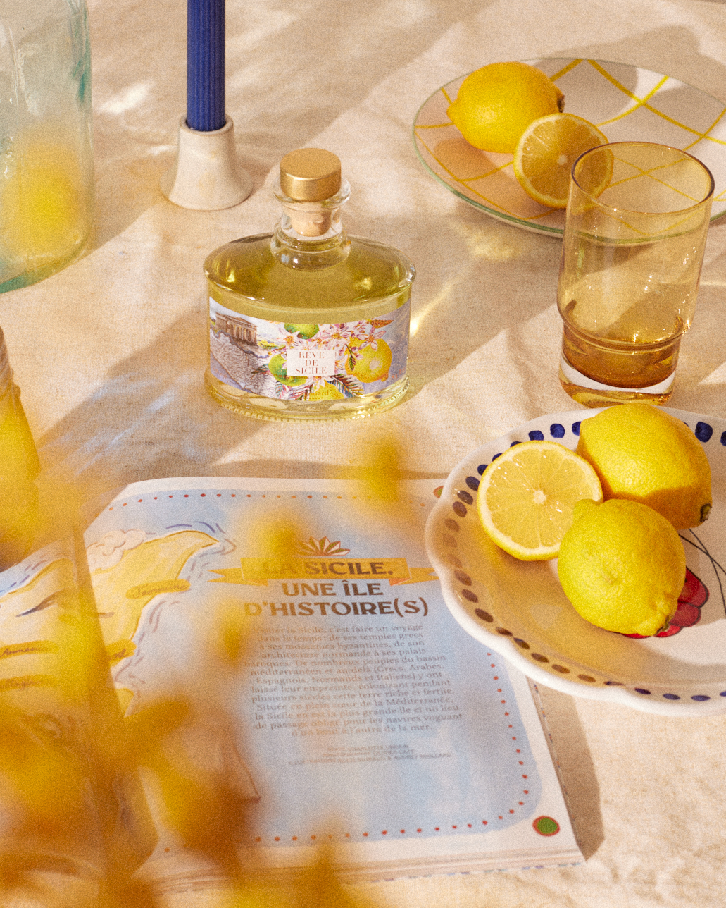 fragonnard parfum sicile citron photographe cote d'azur marqe produit