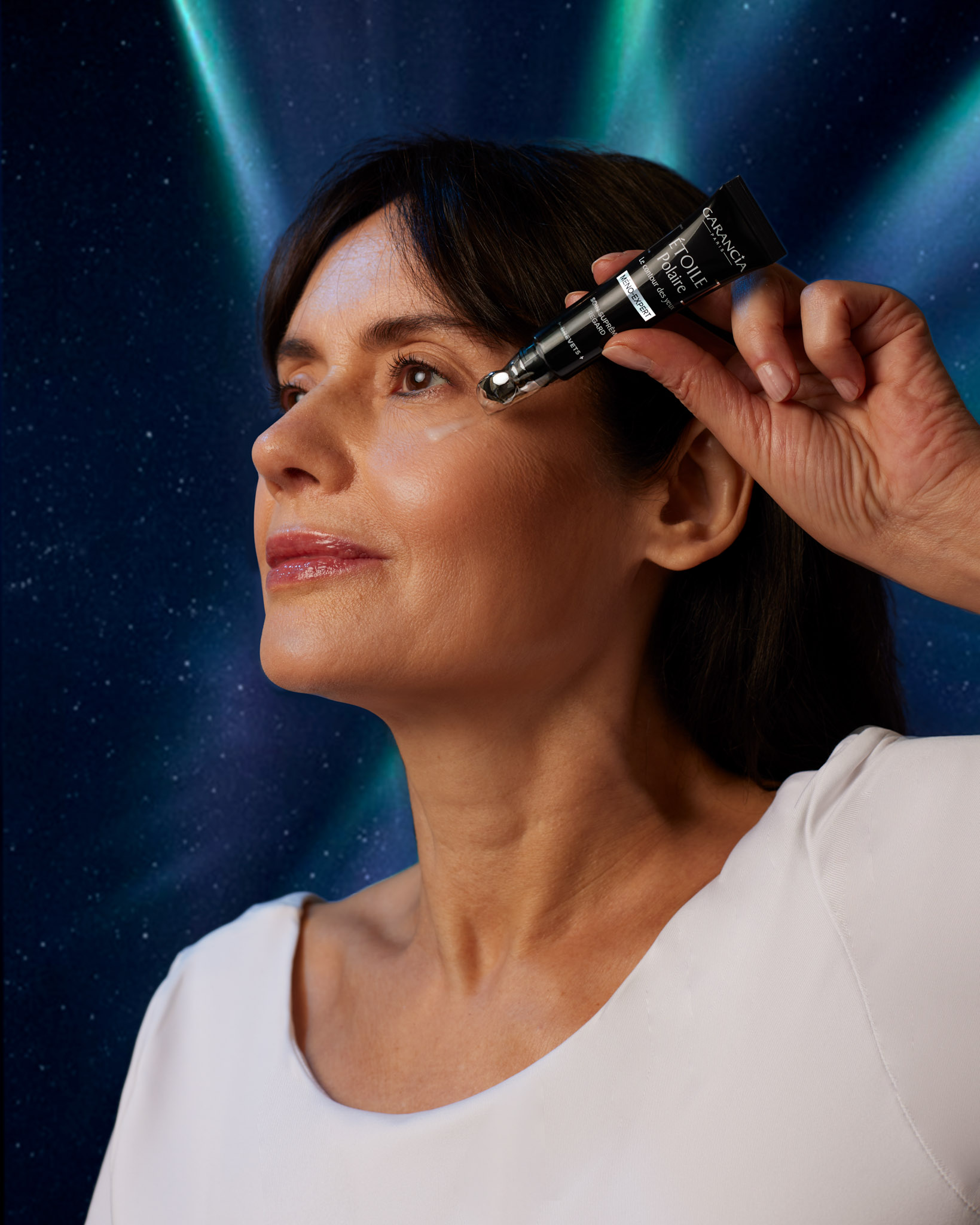 shooting cosmetique garancia etoile soins pour la peau produit skincare contour des yeux