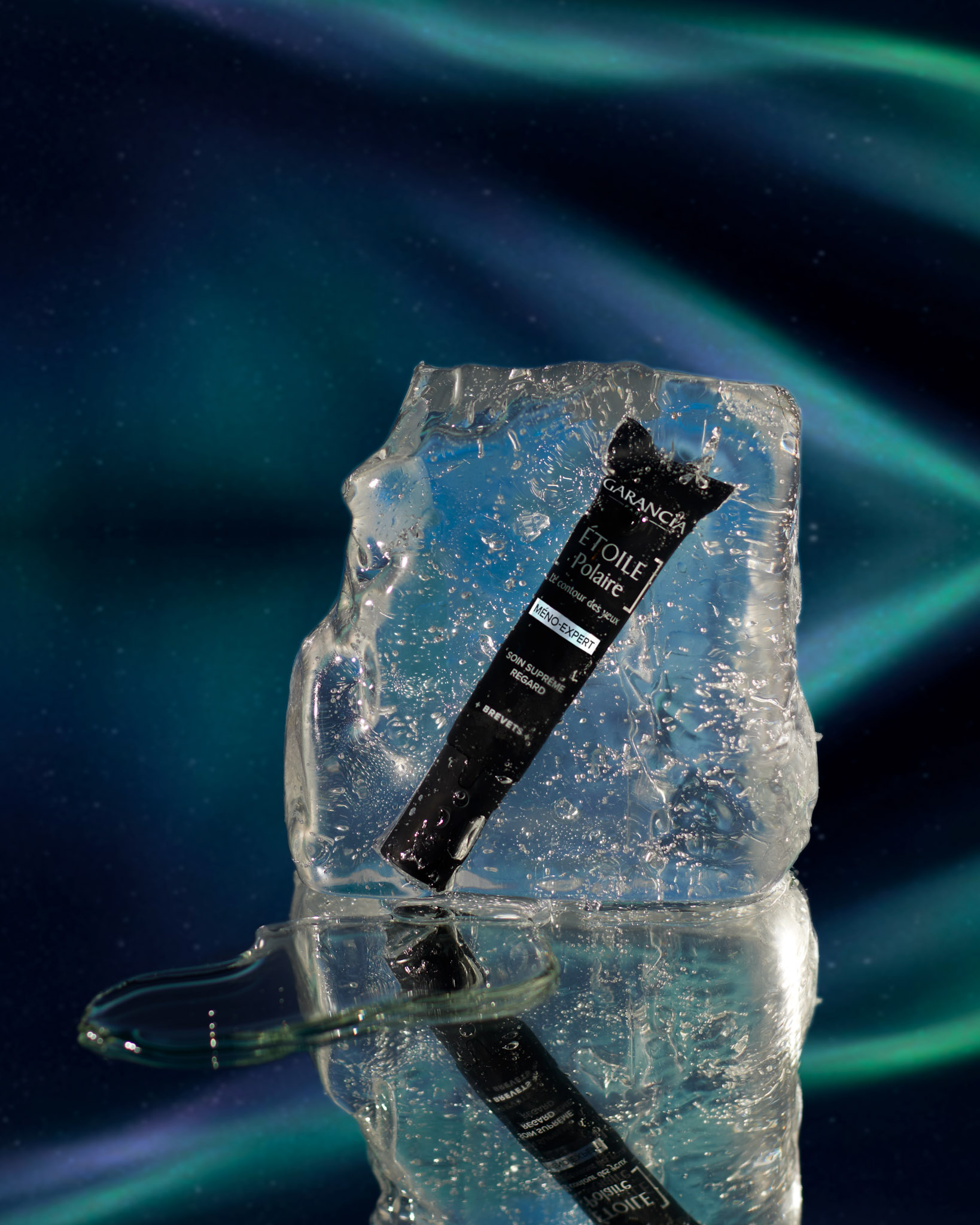 shooting cosmetique garancia etoile soins pour la peau produit skincare crème pour visage crème hydratante