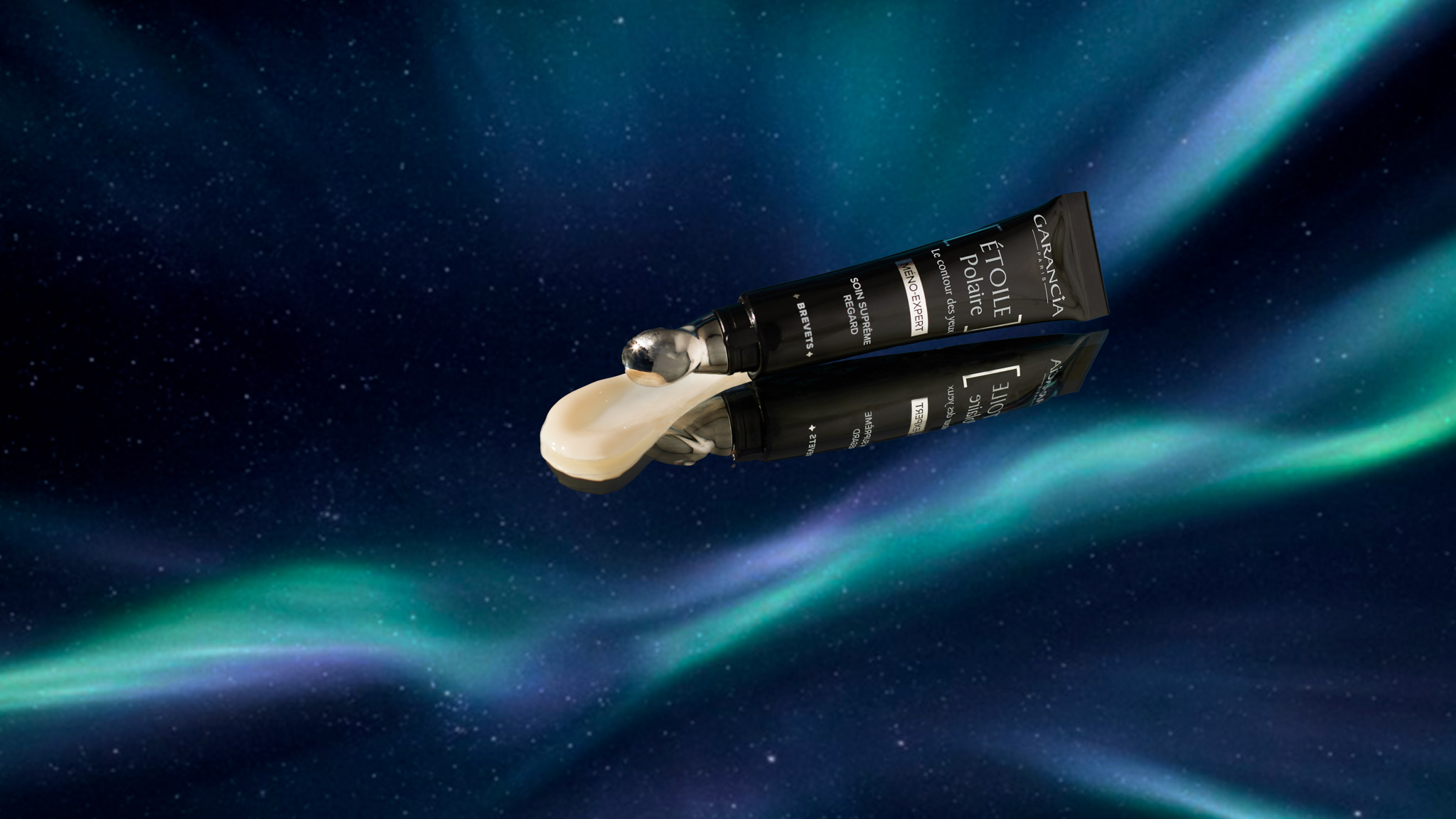 shooting cosmetique garancia etoile soins pour la peau produit skincare contour des yeux