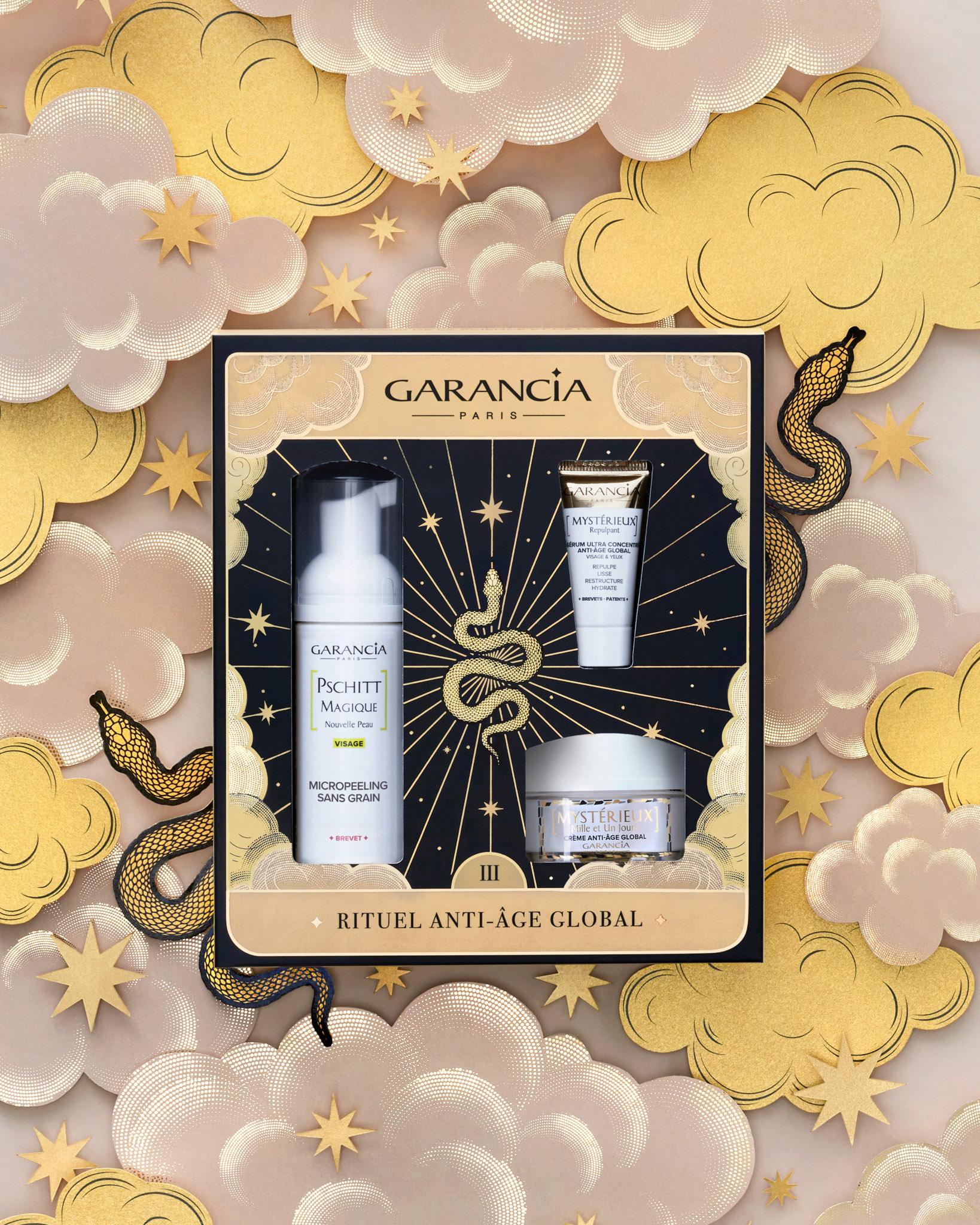 shooting cosmetique garancia noel soins pour la peau produit skincare coffret noel cadeau noel