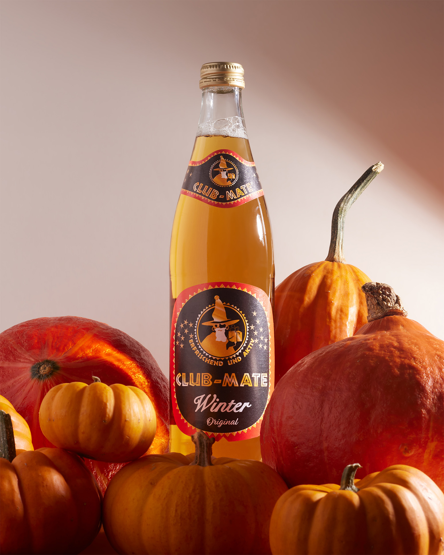 photographe produit club mate citrouille halloween
