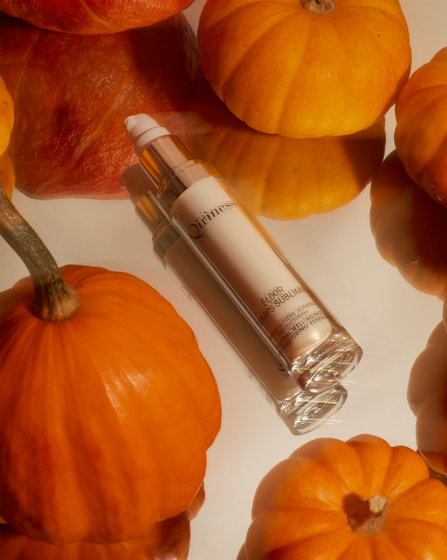 qiriness citrouilles flou photo cosmetique halloween
