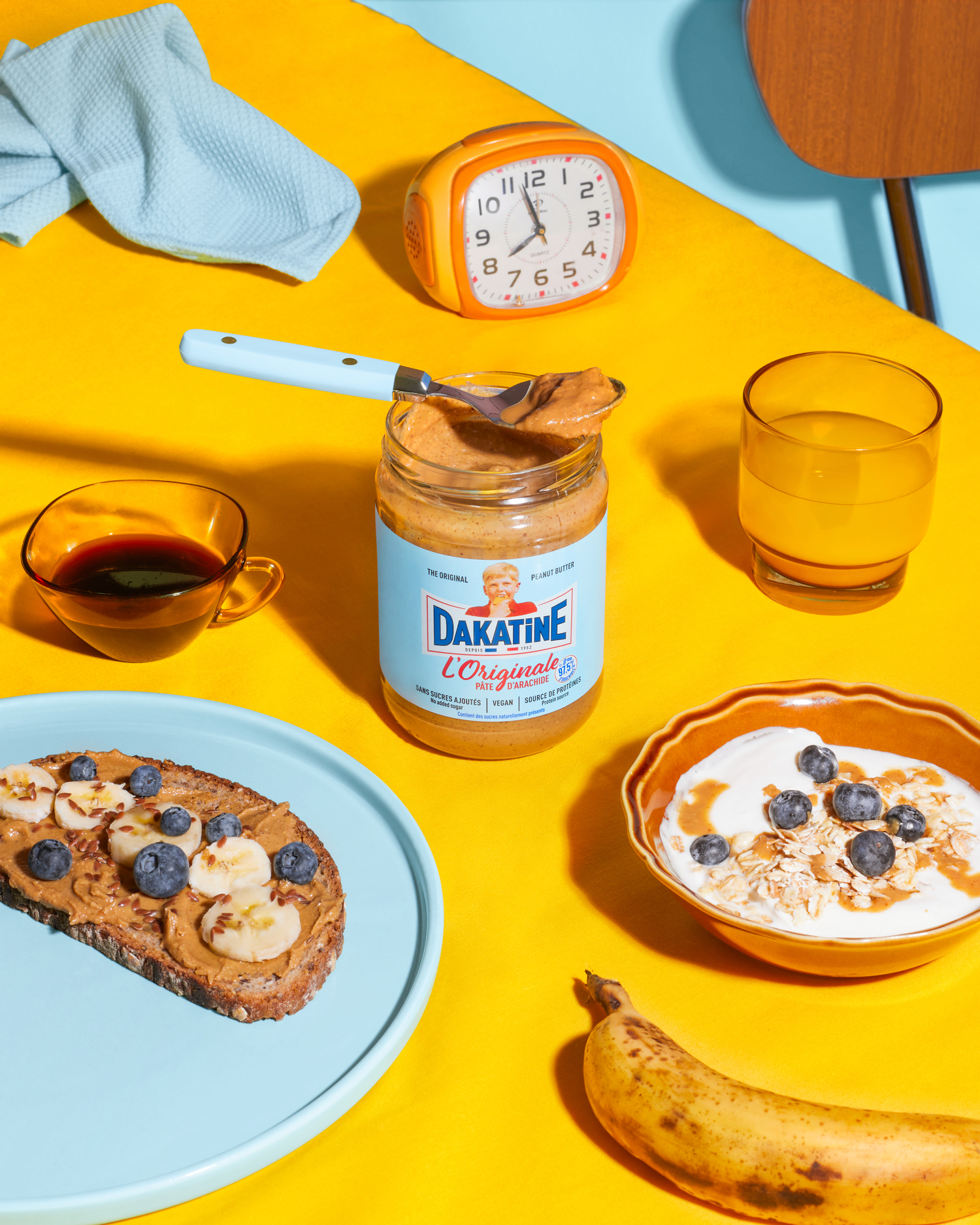 portrait personne noirecuillere beurre cacahuete