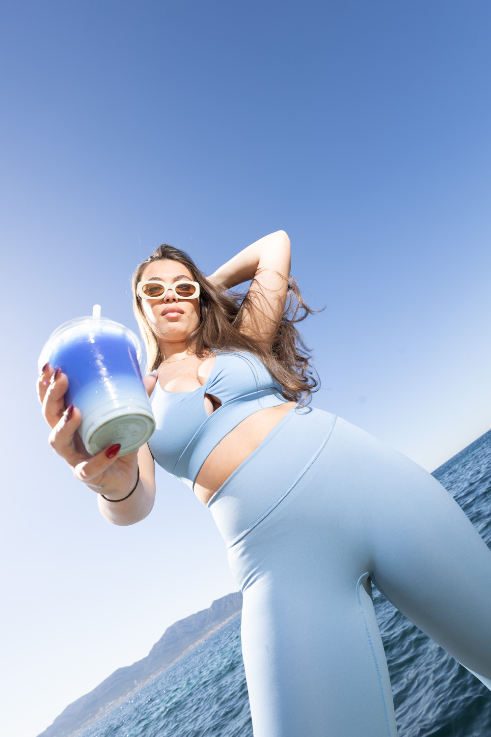 photo pop colorée bleue grand angle pulse pilates photographe marseille