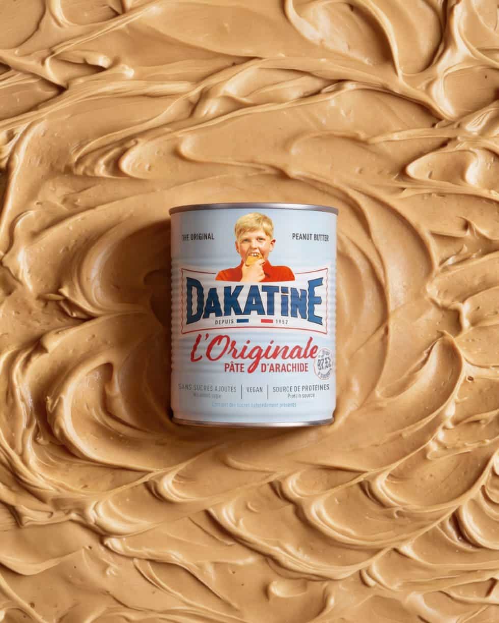 dakatine photographe IA beurre de cacahuètes texture