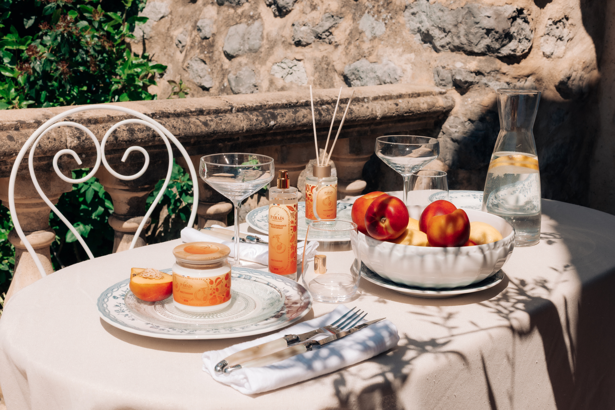 le parais marque table provencale pierre fruits photographe marseille<br />
