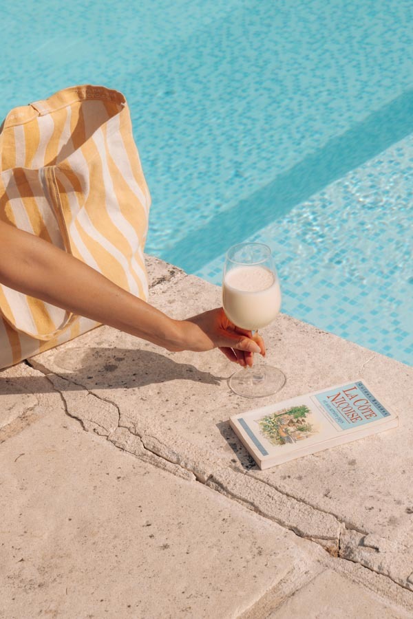 photographe piscine cocktail pina colada hôtel french riviera