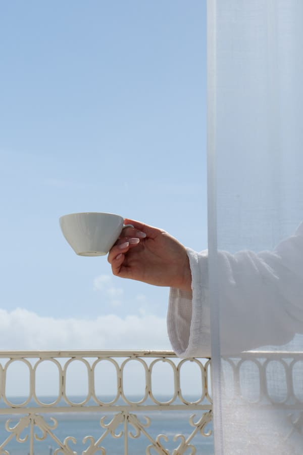 photographe hôtel restort café matin ciel bleu la baule