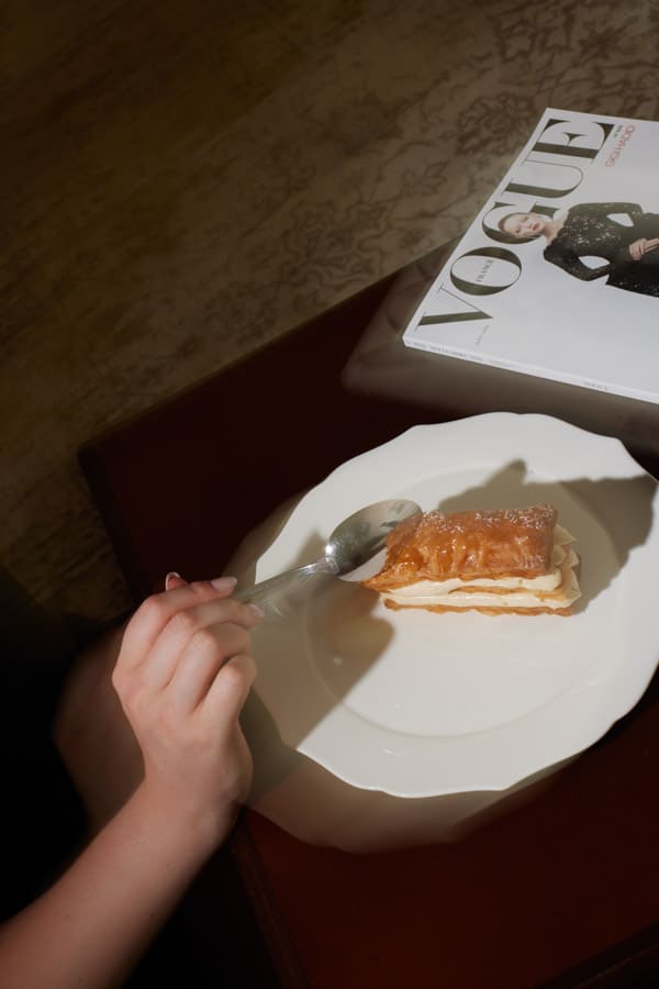 photographie dessert soirée